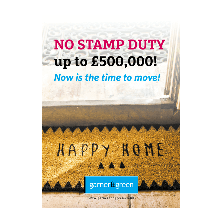 Now is the time to move - no stamp duty!