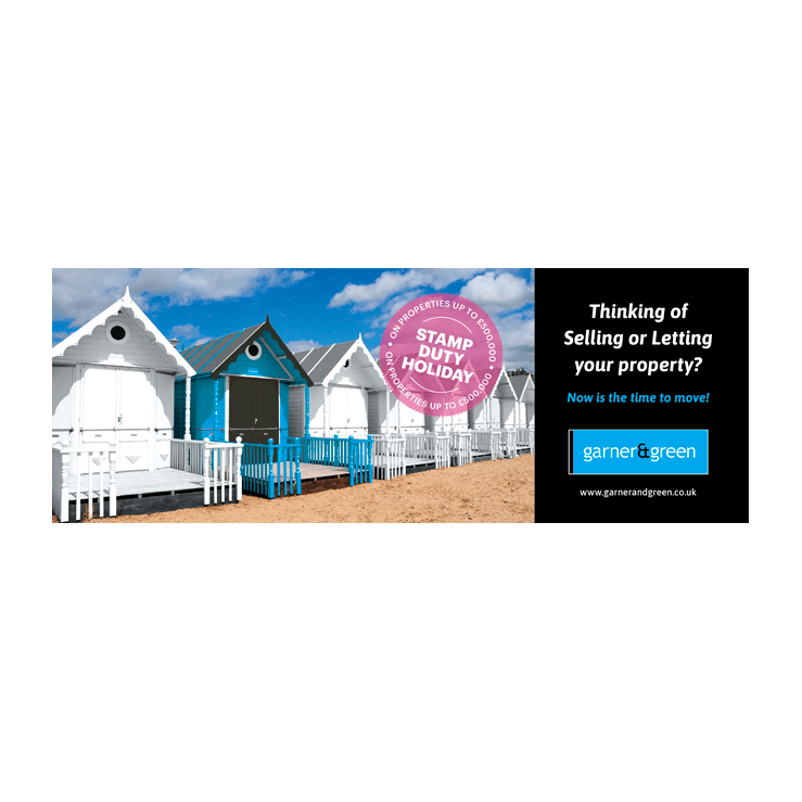 Stamp duty holiday with beach huts