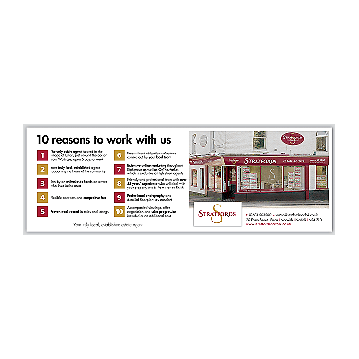 10 reasons to work with us