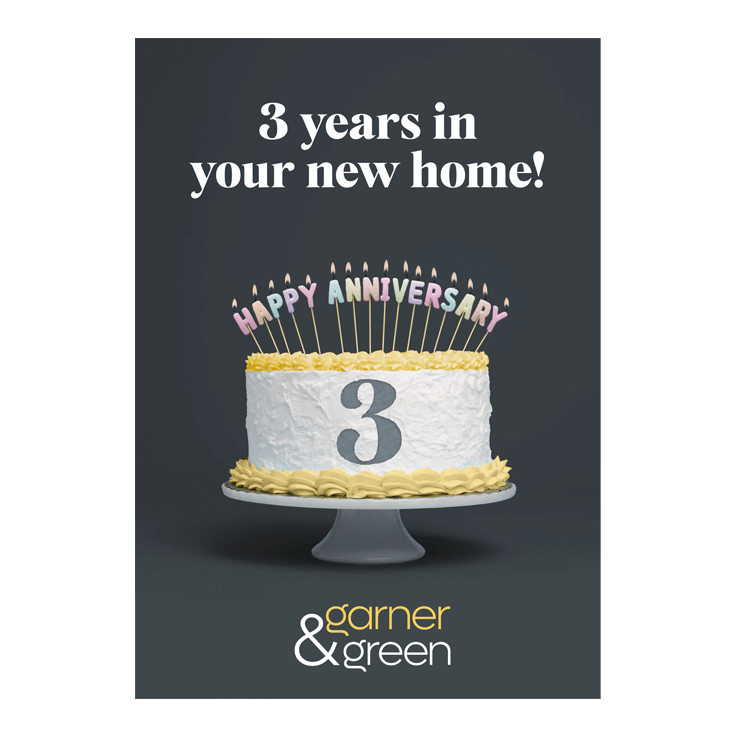 Anniversary of your new home 