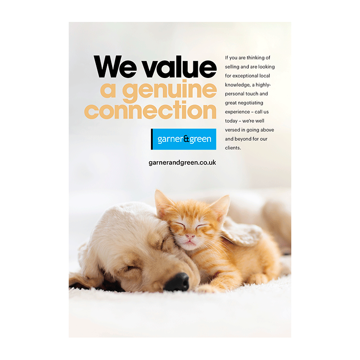 We value a genuine connection 