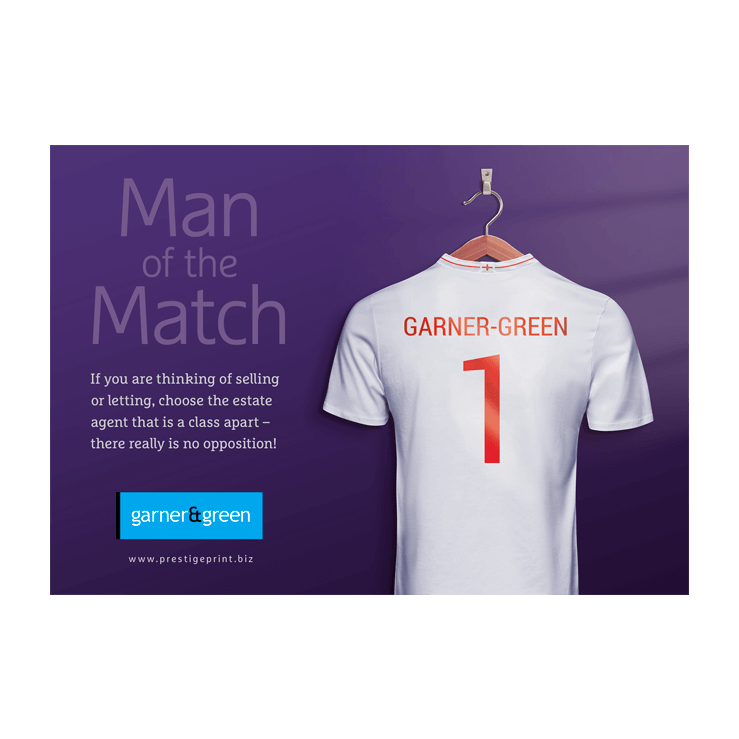 Man of the match World Cup 2024 leaflet design