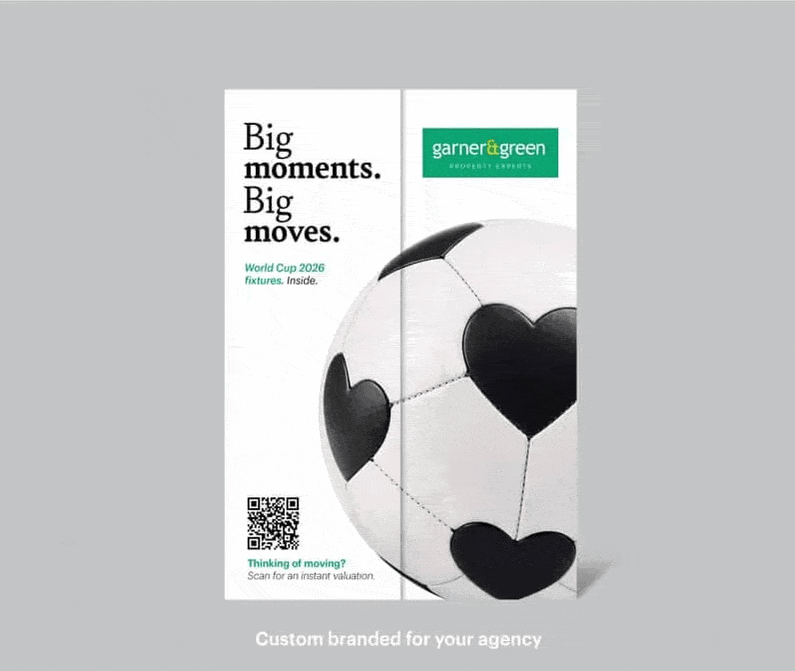 World Cup 2026 gatefold leaflet