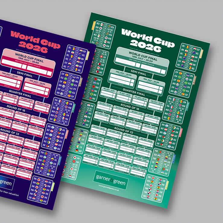World cup 2026 leaflet colour example