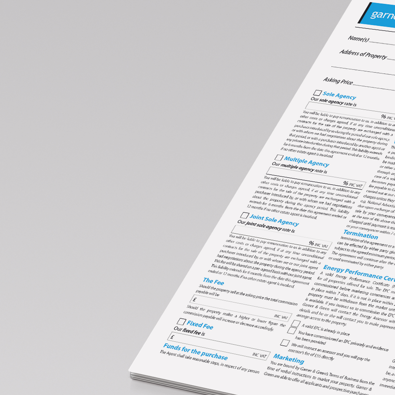 Estate Agent Agreement Template NCR