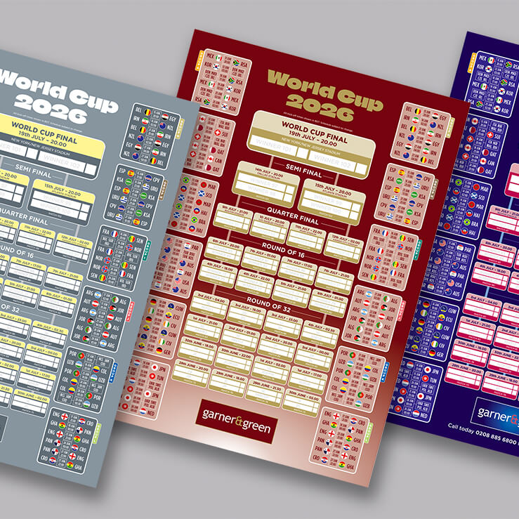 World cup 2026 leaflet colour example