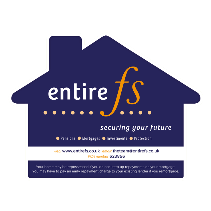 House shaped Mortgage leaflet