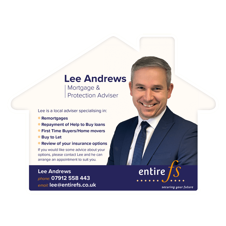 House Shaped Mortgage leaflet 