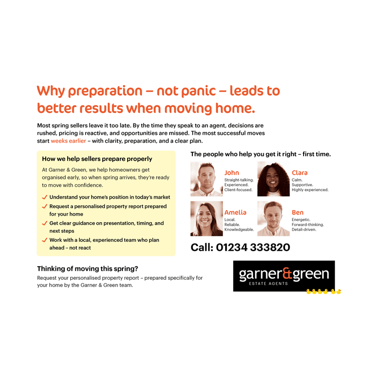 Prepared for the spring market 