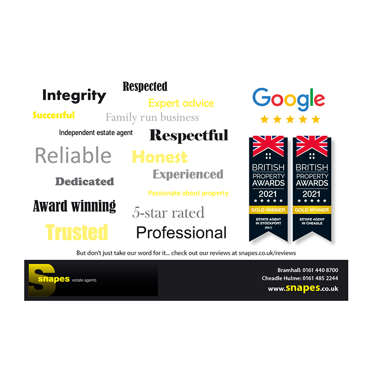 Estate Agents testimonials leaflet design
