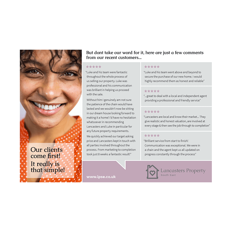 Our clients come first