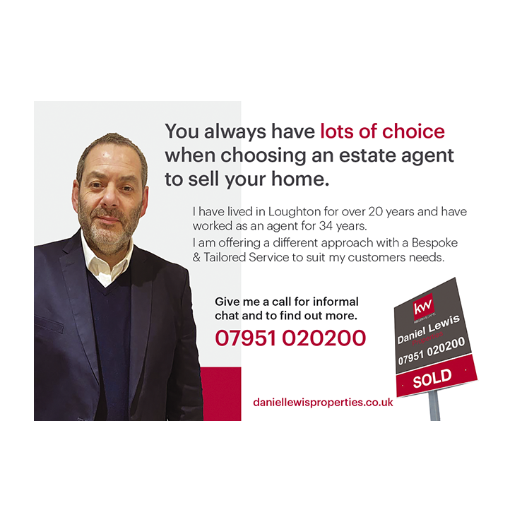 Estate agents leaflet